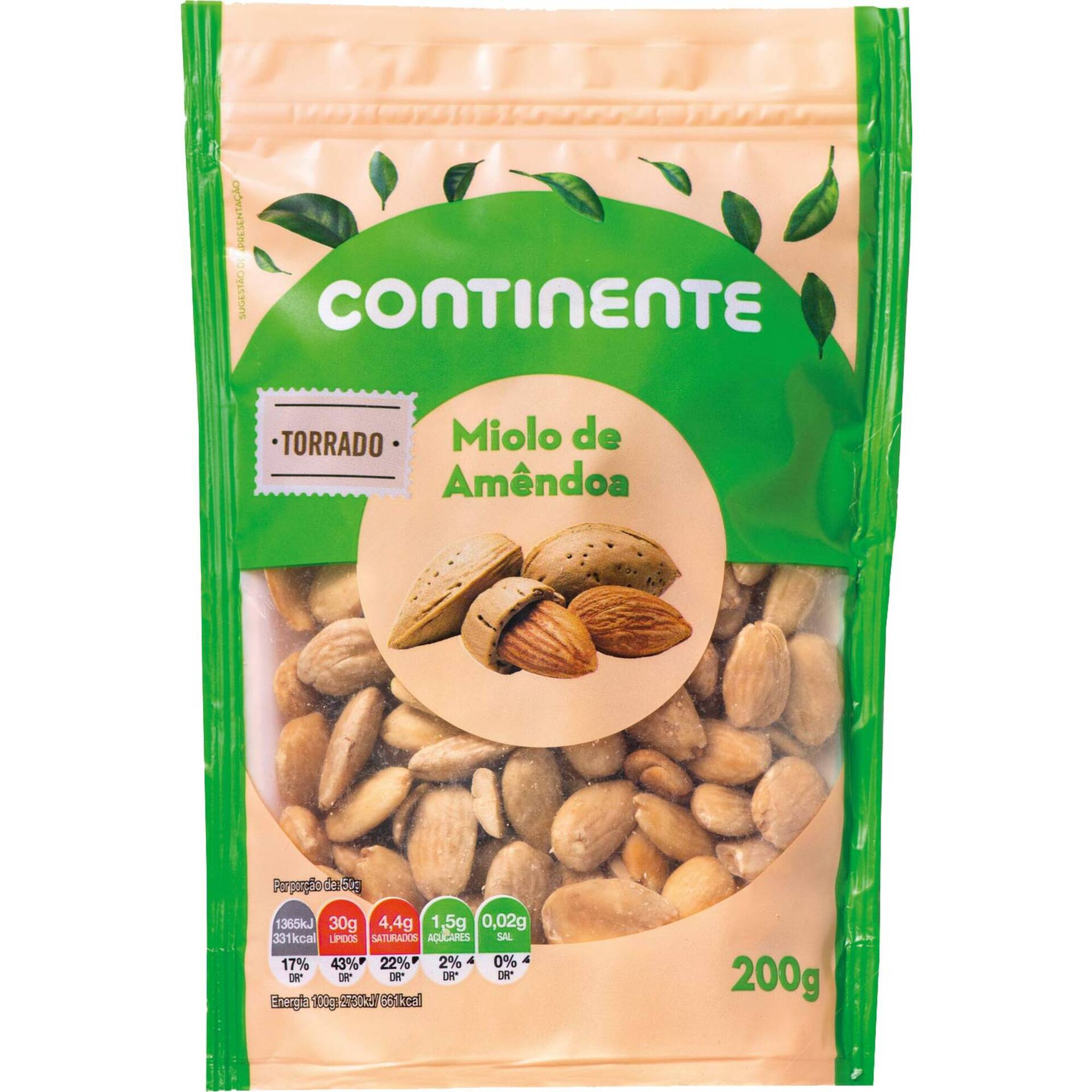Miolo de Amêndoa Torrada