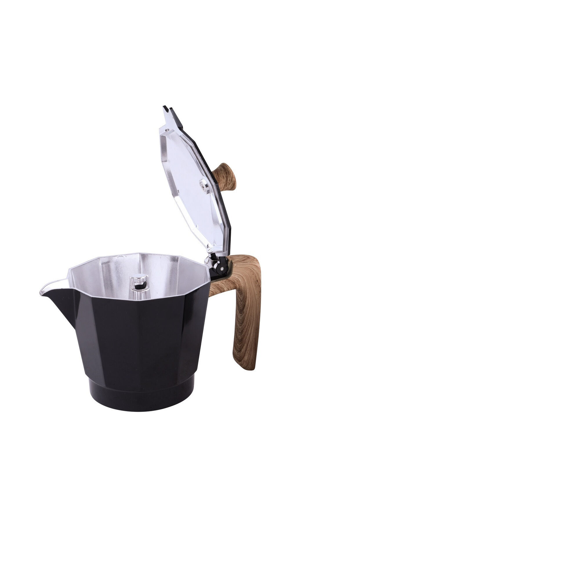 Cafeteira Alum&iacute;nio 6 Ch&aacute;venas Orion Kasa