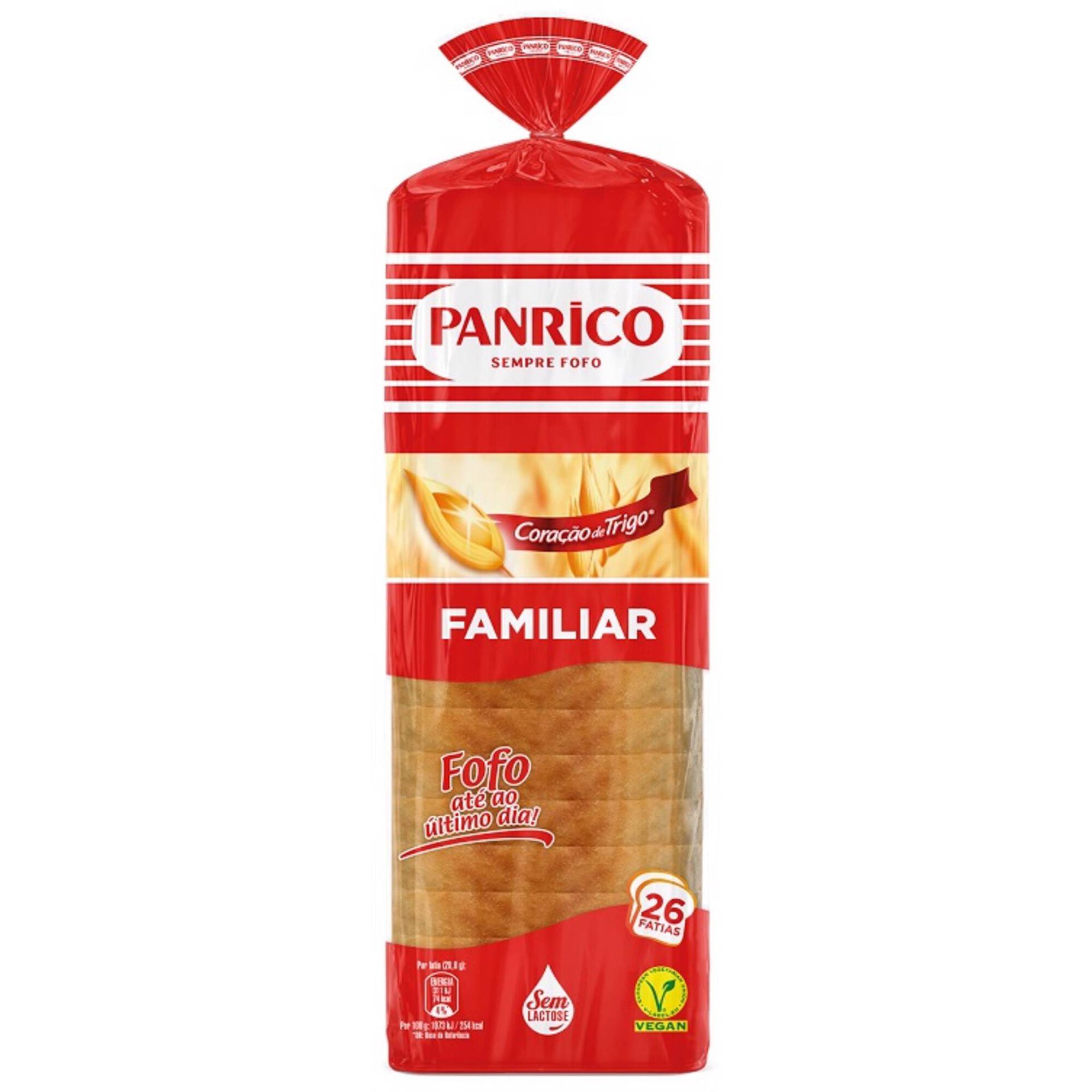 P&atilde;o de Forma com C&ocirc;dea Familiar Panrico