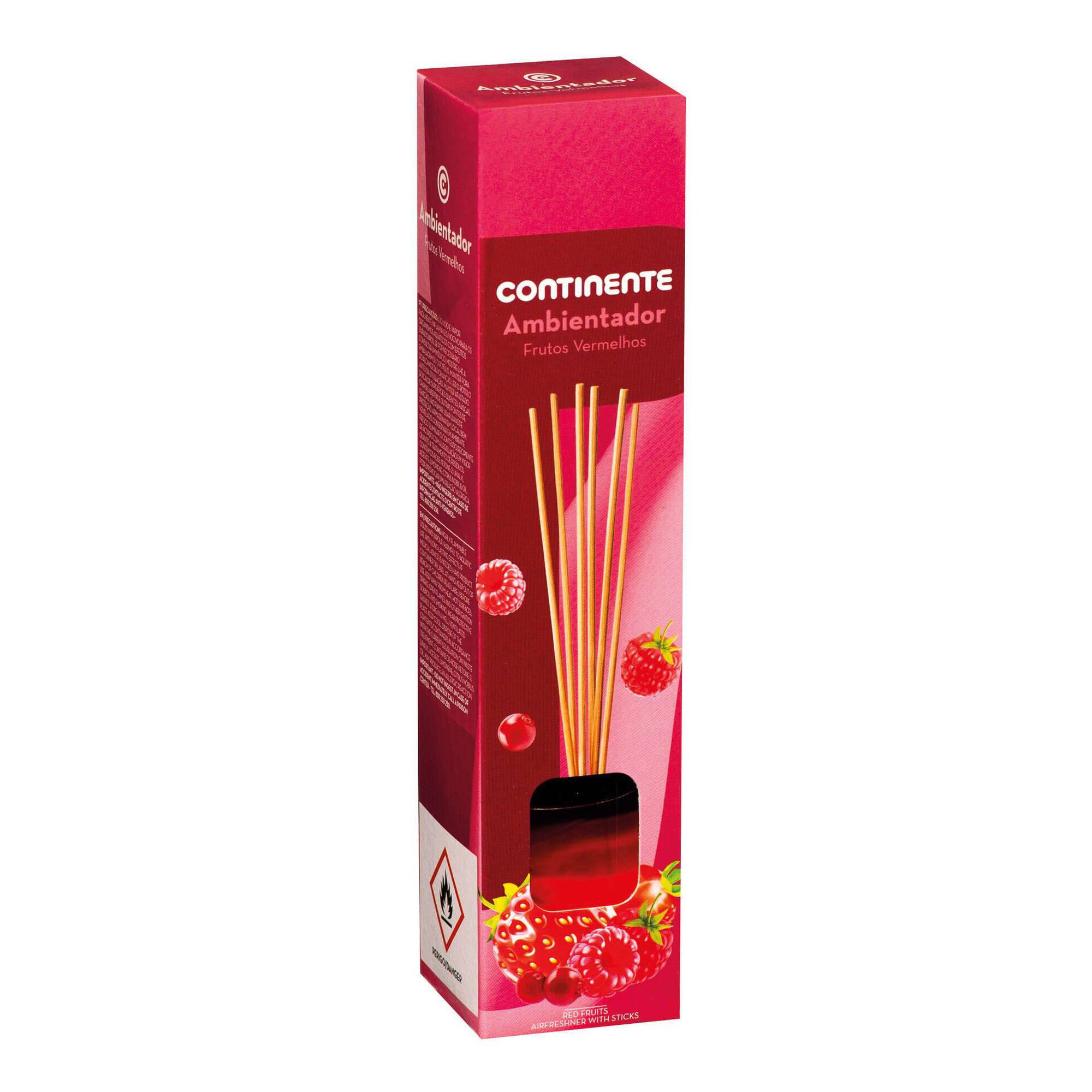 Ambientador Stick Perfumado Frutos Vermelhos