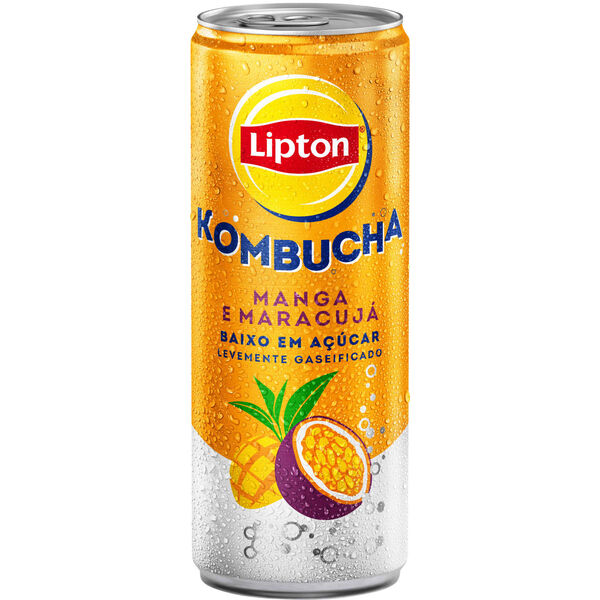 Bebida Kombucha Manga e Maracujá Lipton