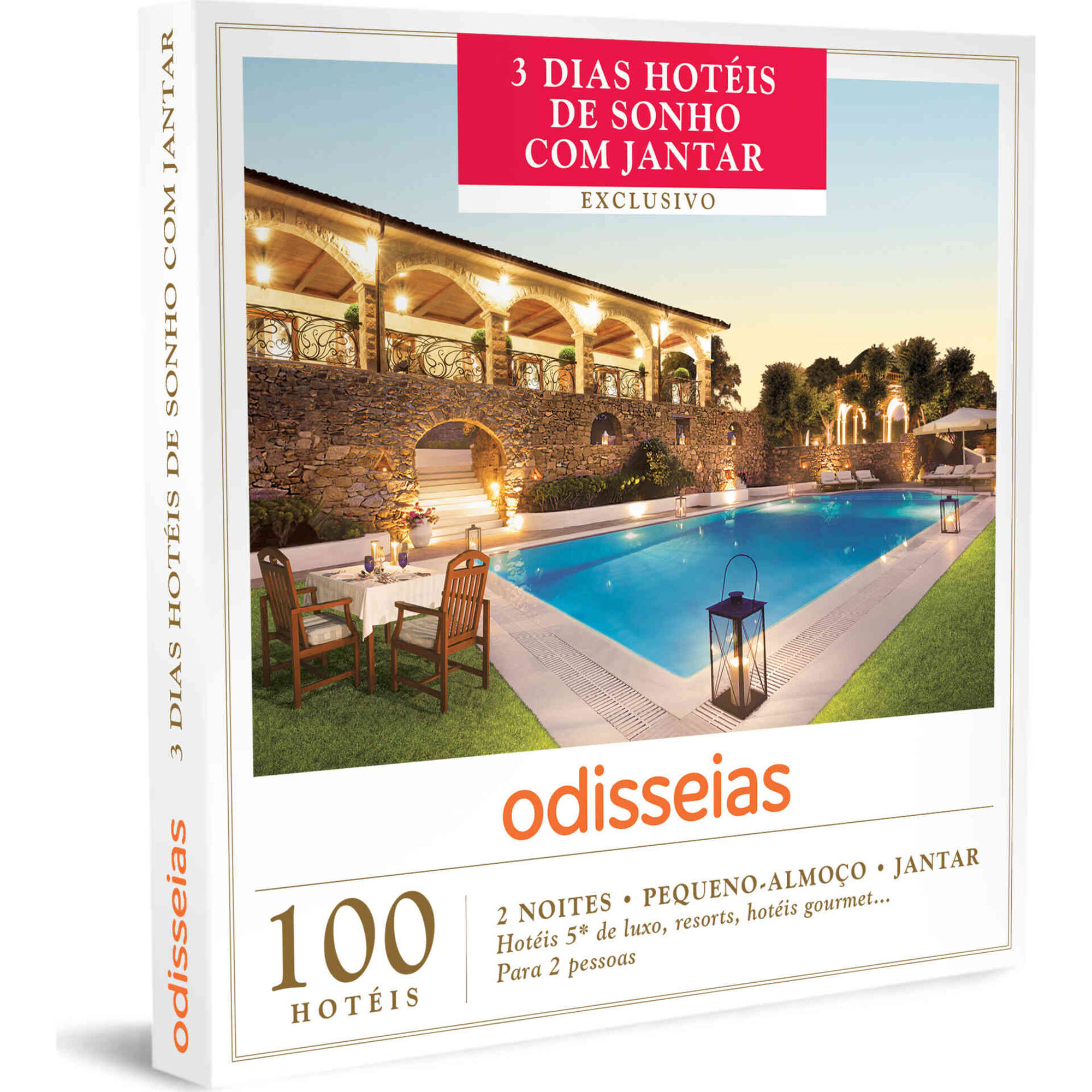 3 Dias Hotéis de Sonho com Jantar