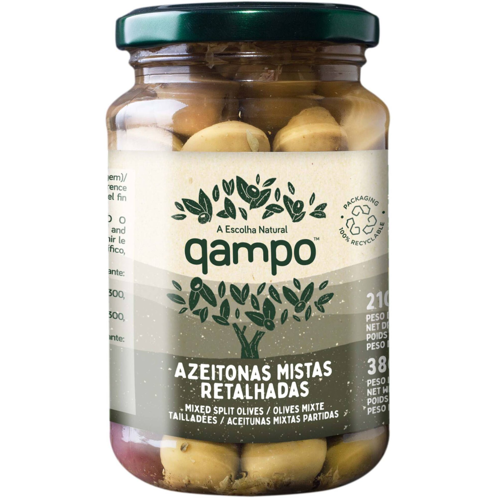 Azeitona Mista Retalhada