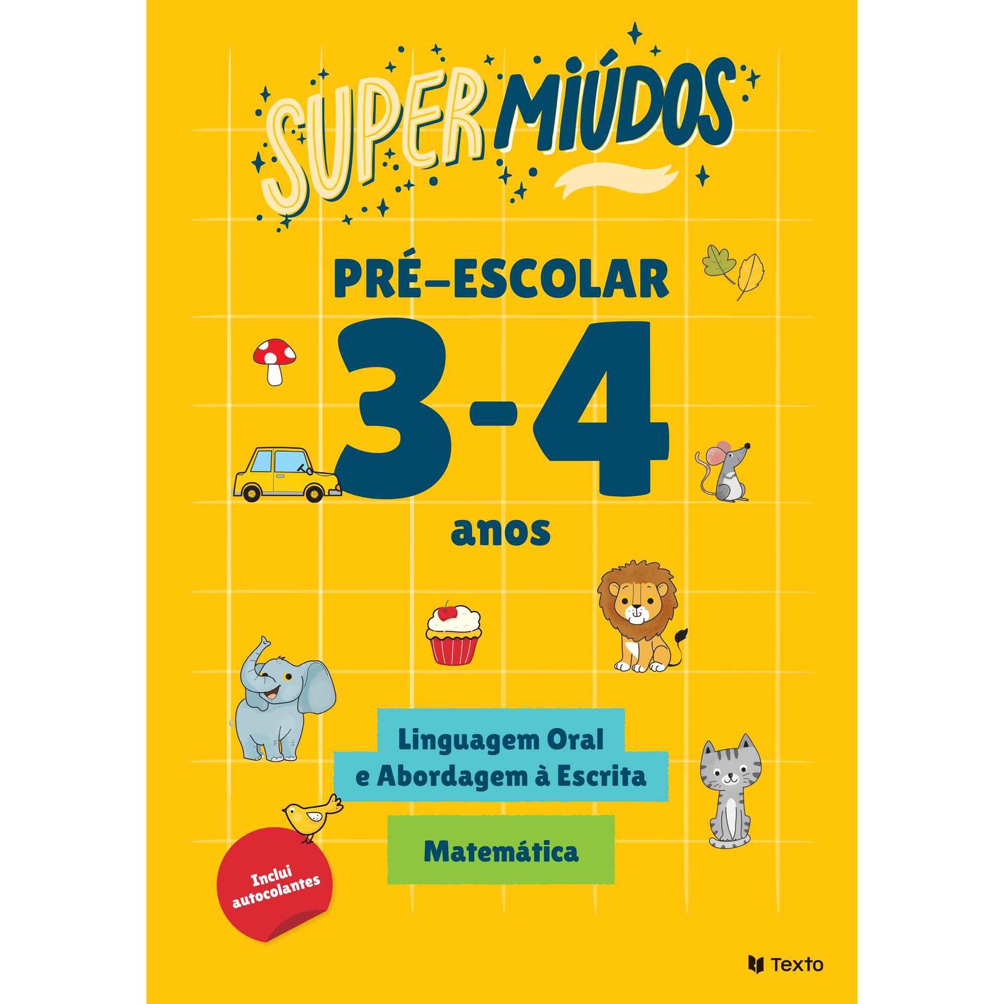 Supermi&uacute;dos - Pr&eacute;-escolar 3/4 Anos - Multidisciplinar
