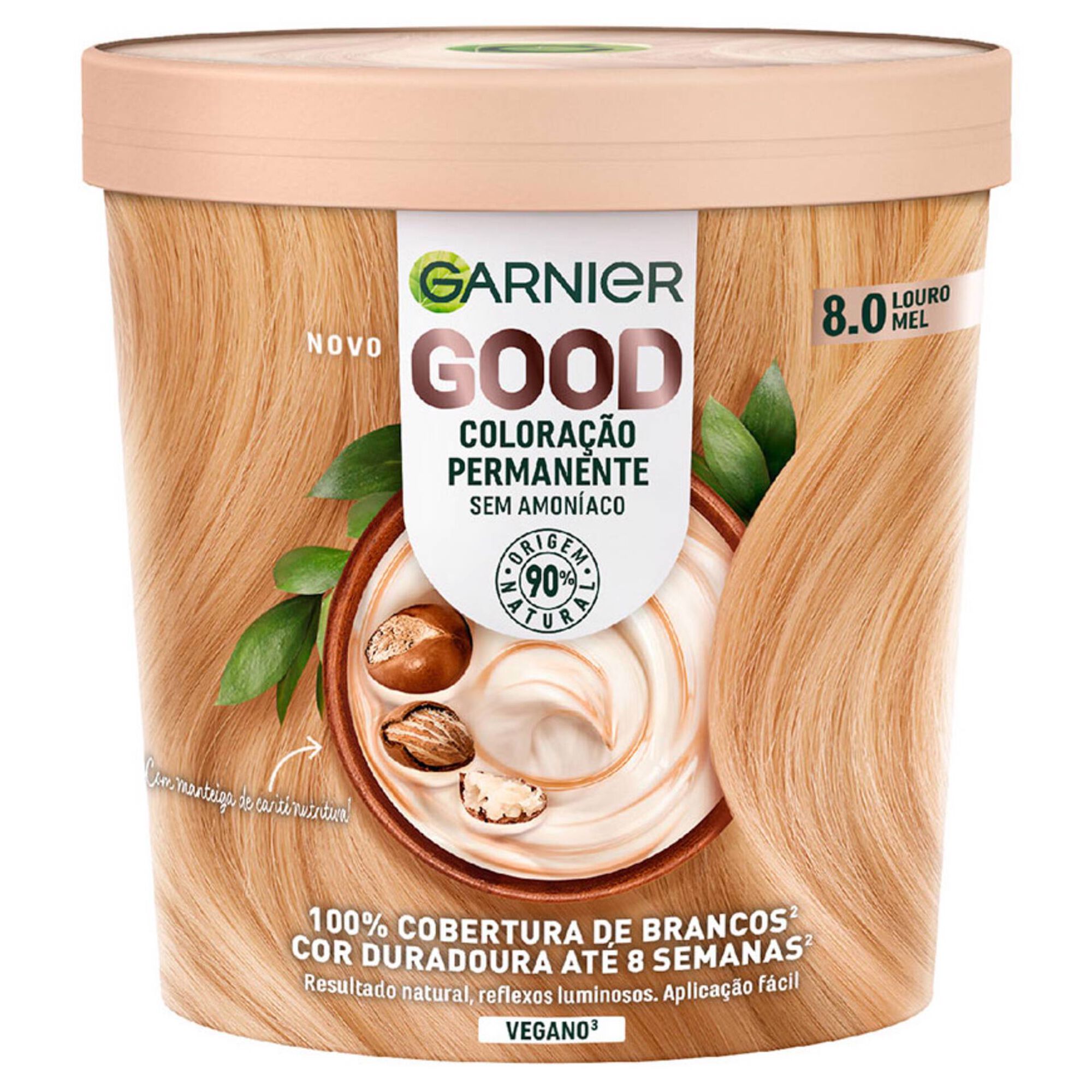 Coloração Permanente Good Louro Mel 8.0