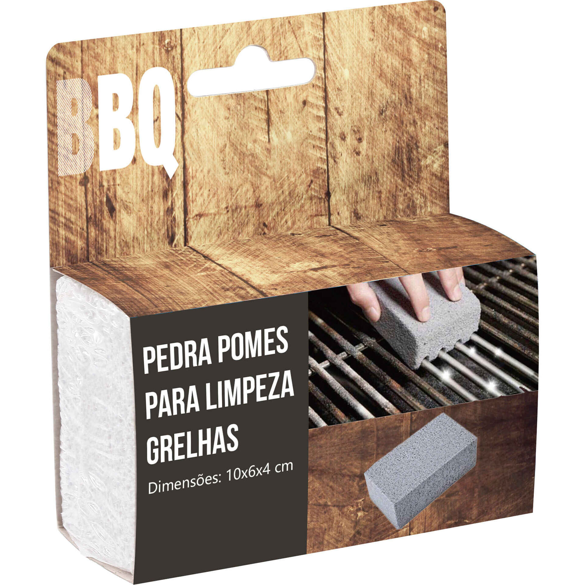 Pedra Pomes Limpa Barbecue