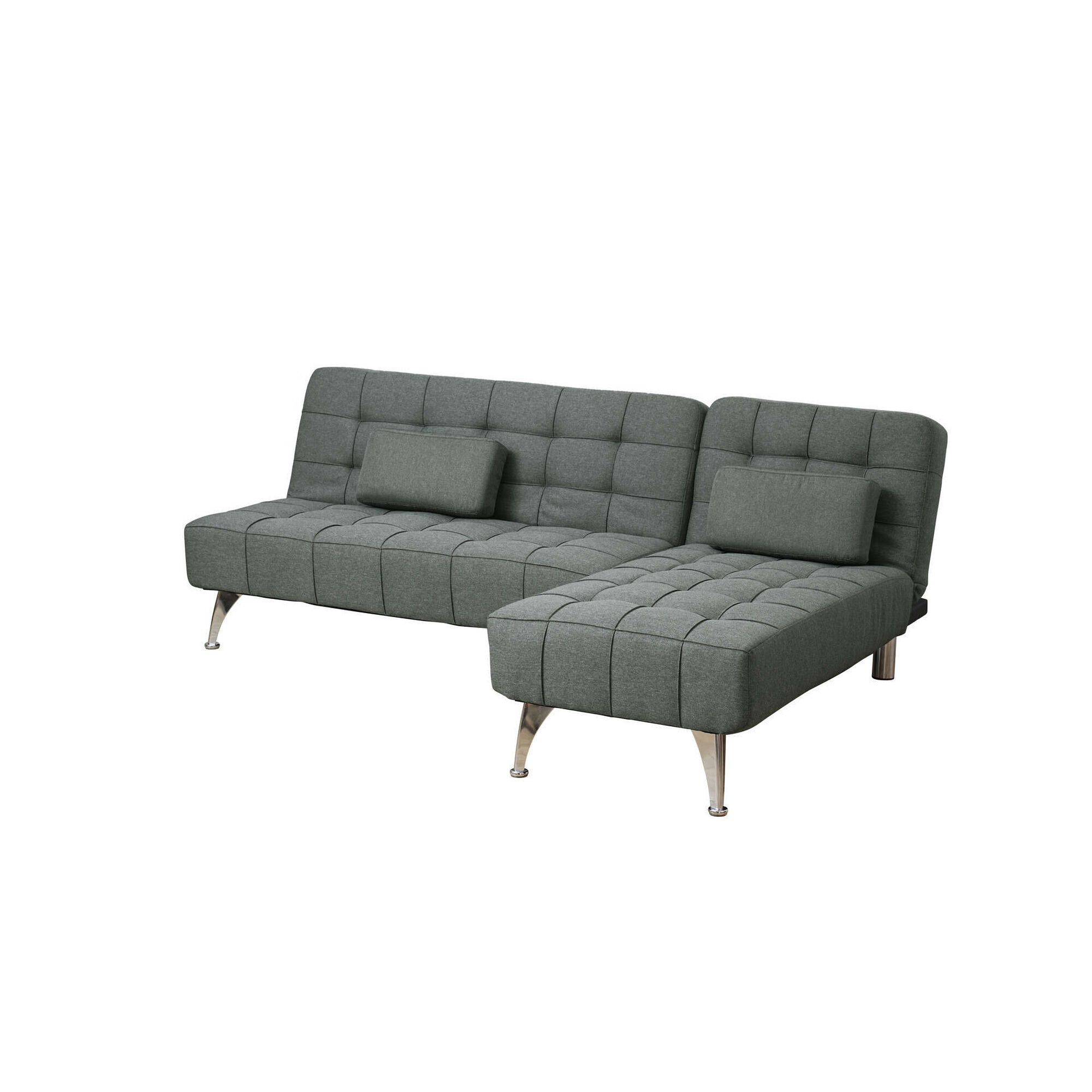 Sofá Cama Cinza Bergen
