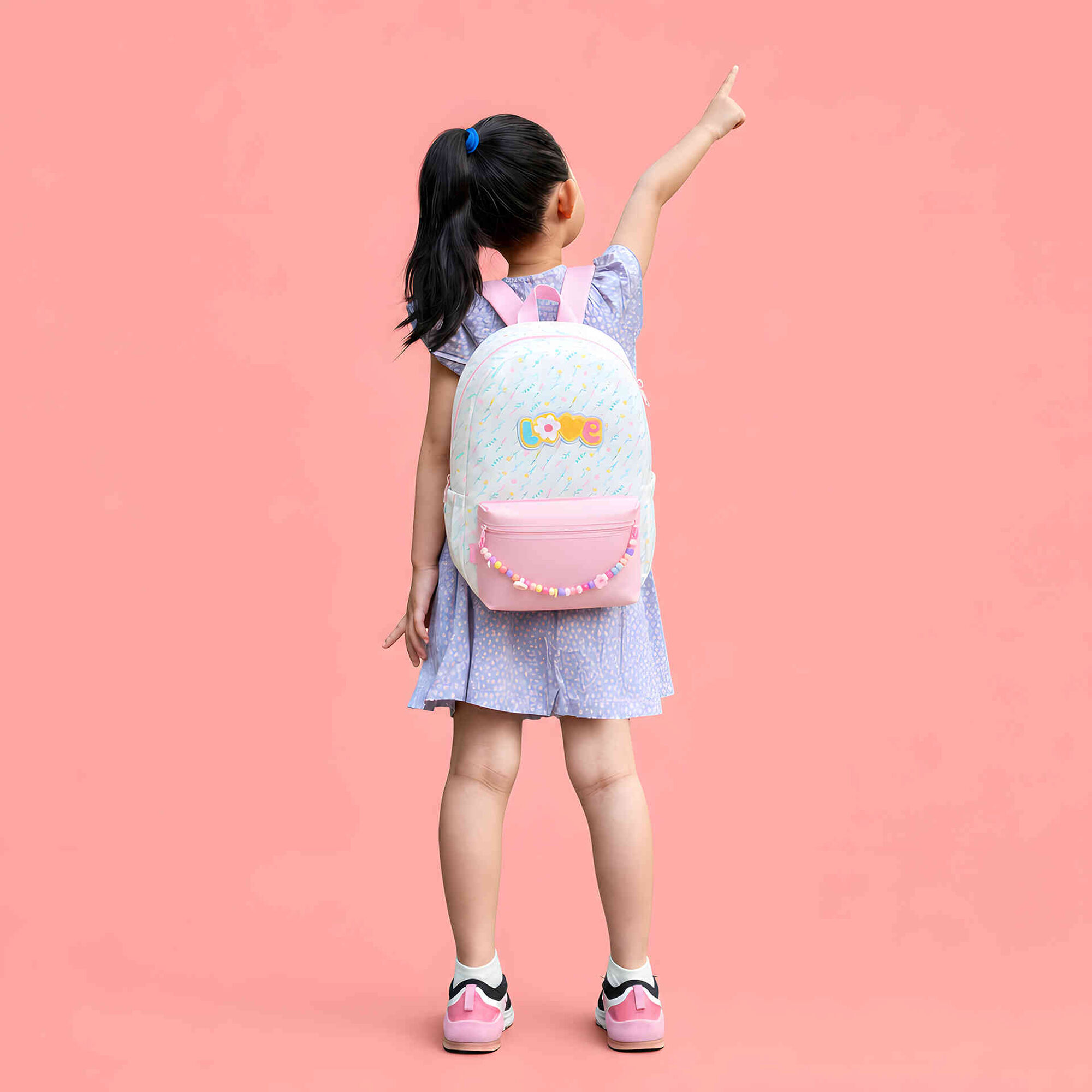 Mochila Rosa Flower Blush Note!