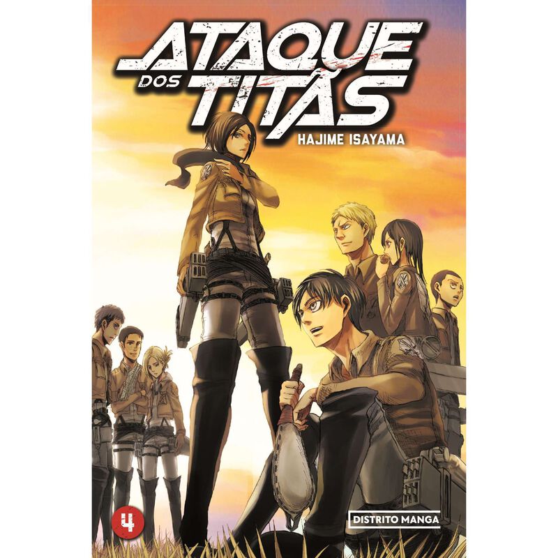 Ataque dos Titãs (Livro 4) de Hajime Isayama