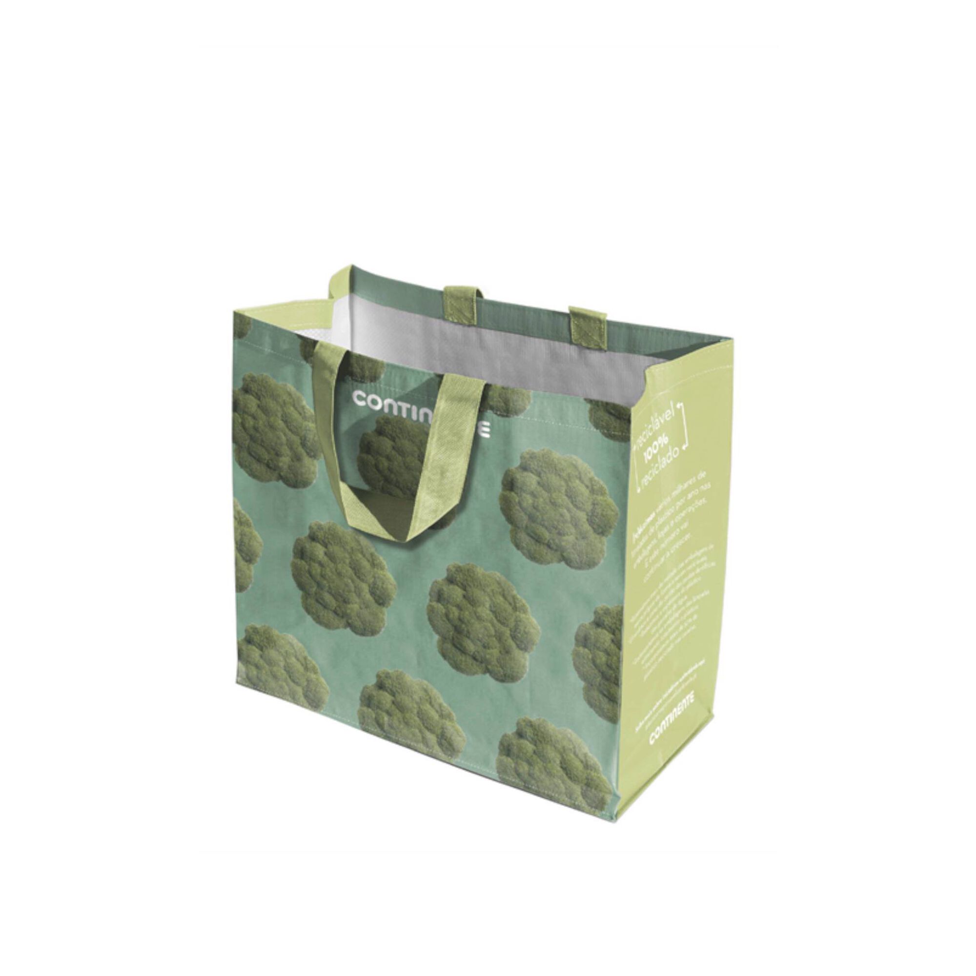 Saco Compras Reutilizável 24,5L Brócolos