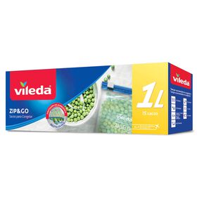 Sacos para Congelar Zip&Go 1 lt Sacos para Congelar Zip&Go 1 lt