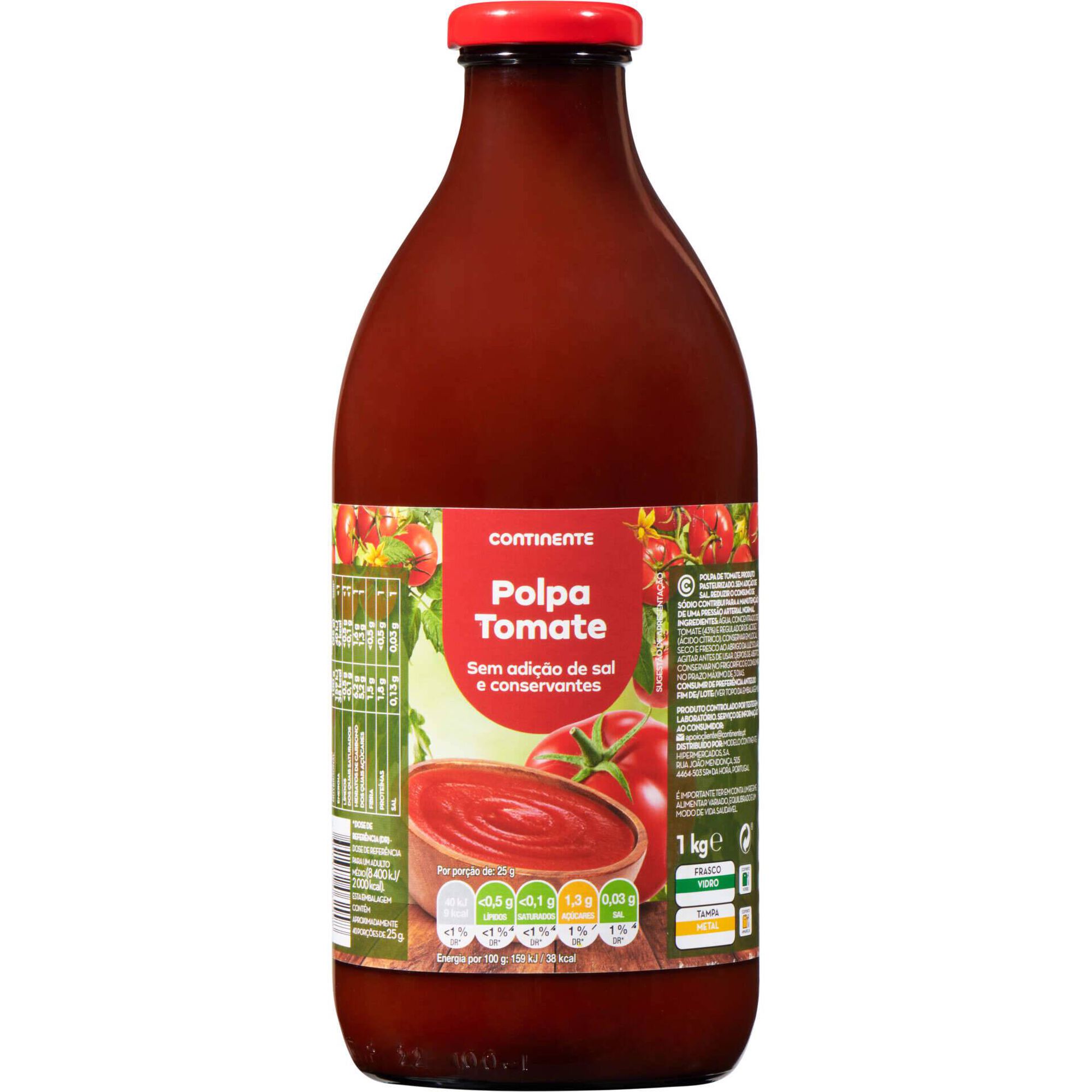 Polpa de Tomate Continente