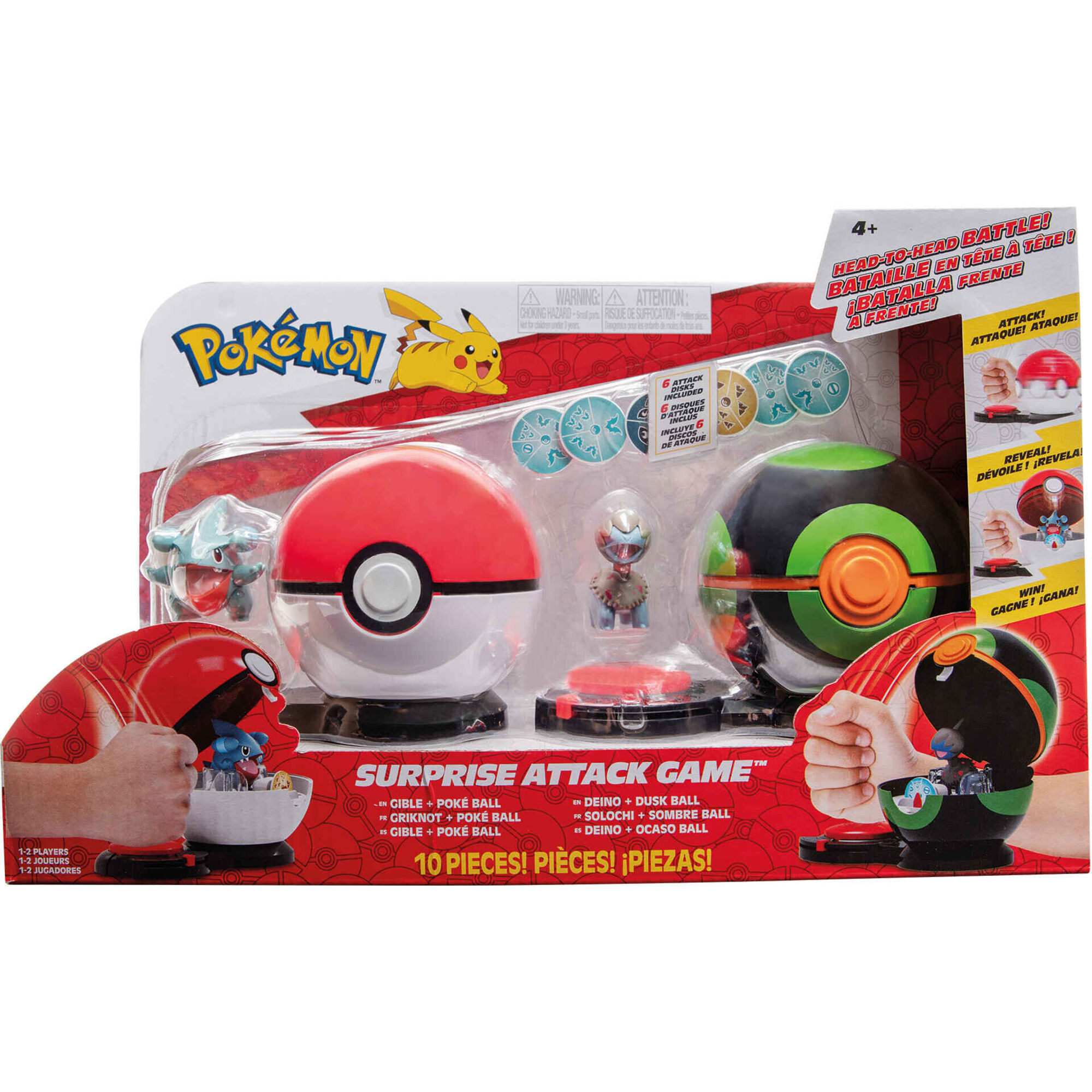 Jogo de Ataque Surpresa (vários modelos)