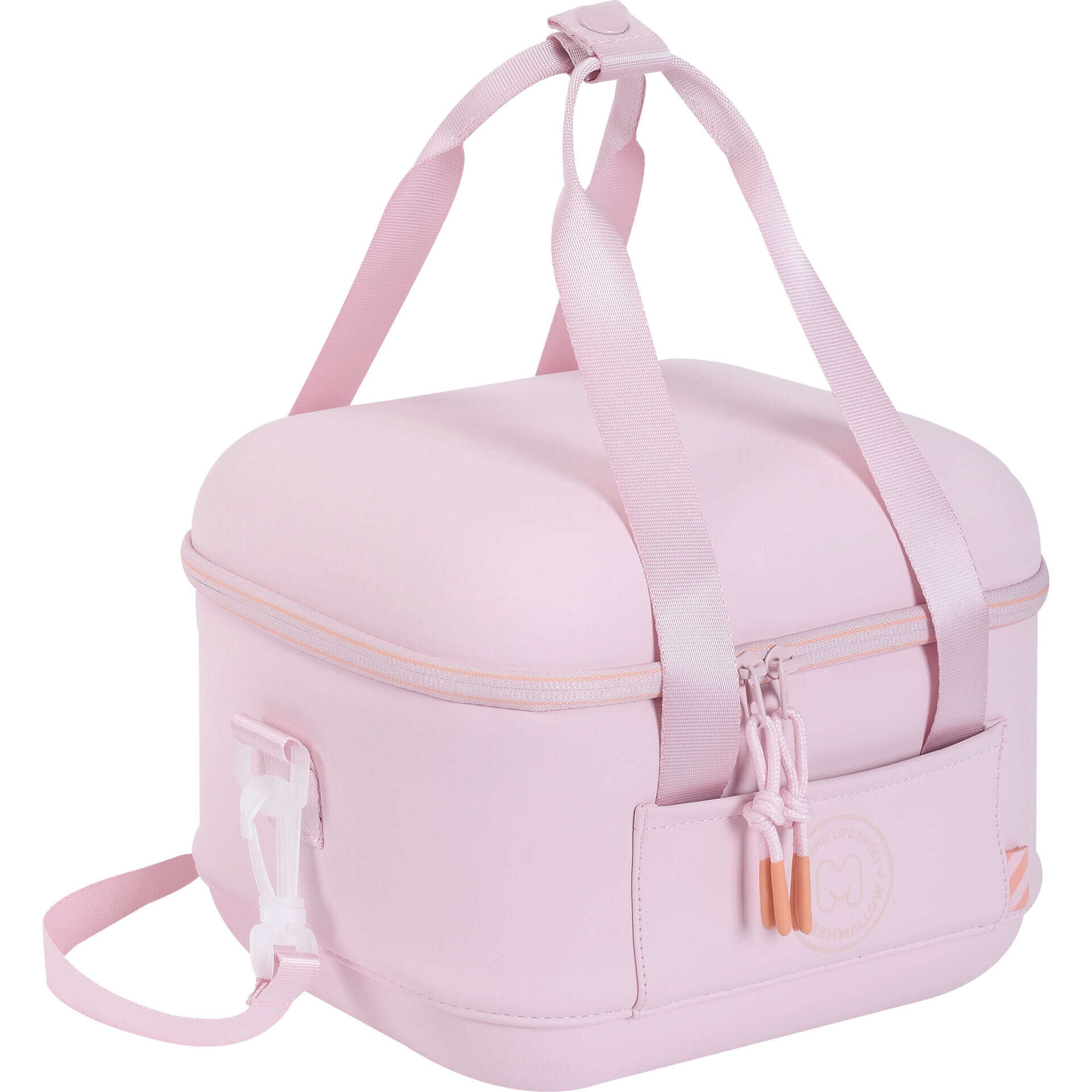 Lancheira T&eacute;rmica Semi-R&iacute;gida Rosa Marshmallow