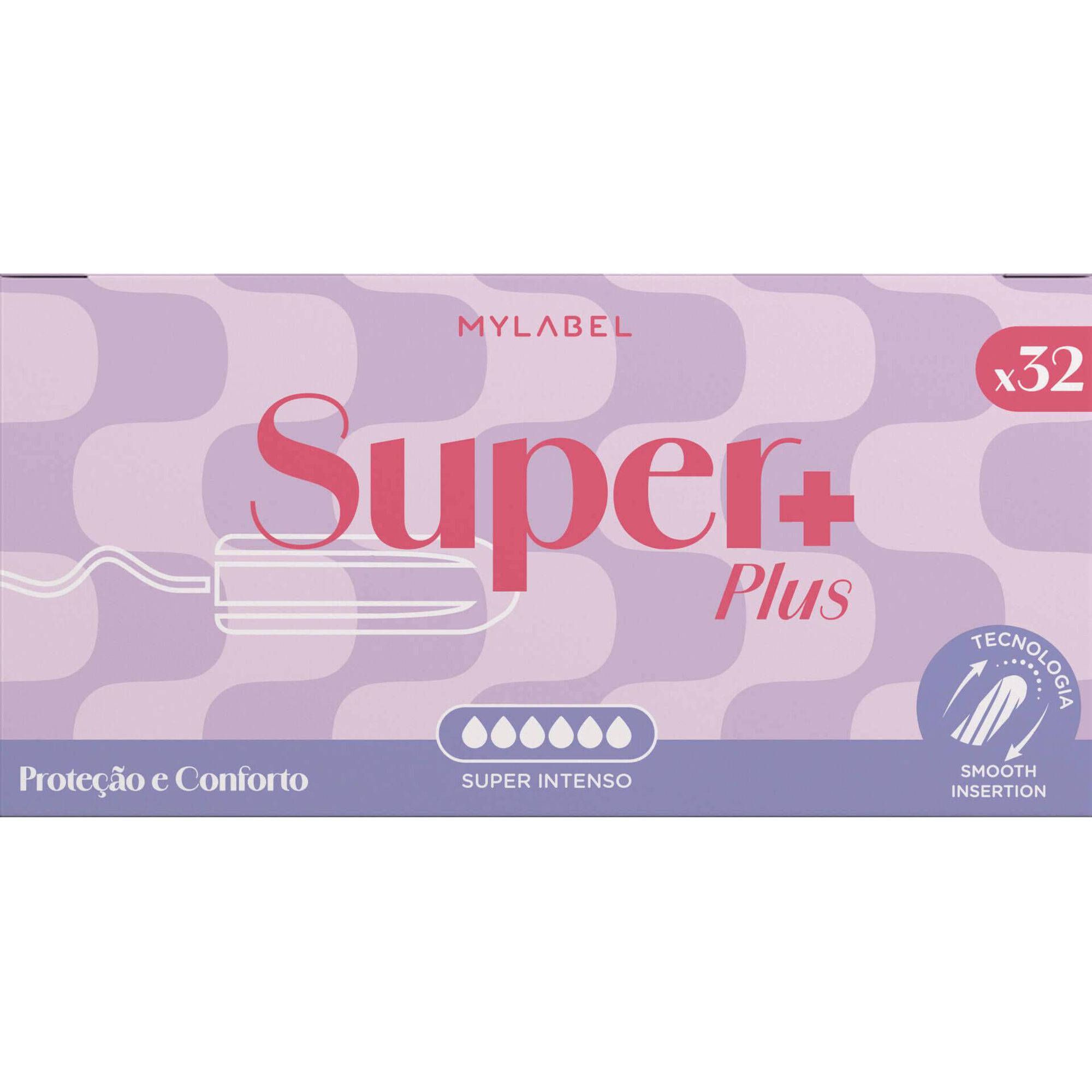 Tamp&atilde;o sem Aplicador Super+ MyLabel
