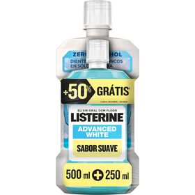 Elixir Advanced White Suave Listerine