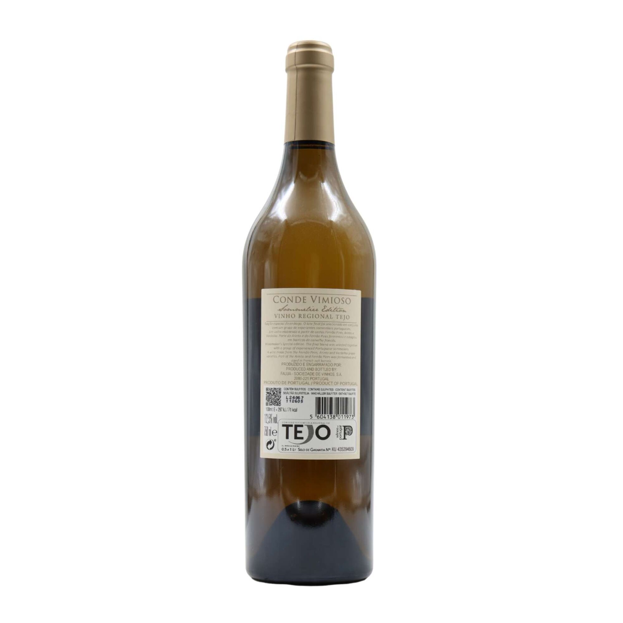 Conde Vimioso Sommelier Edition Vinho Branco Tejo