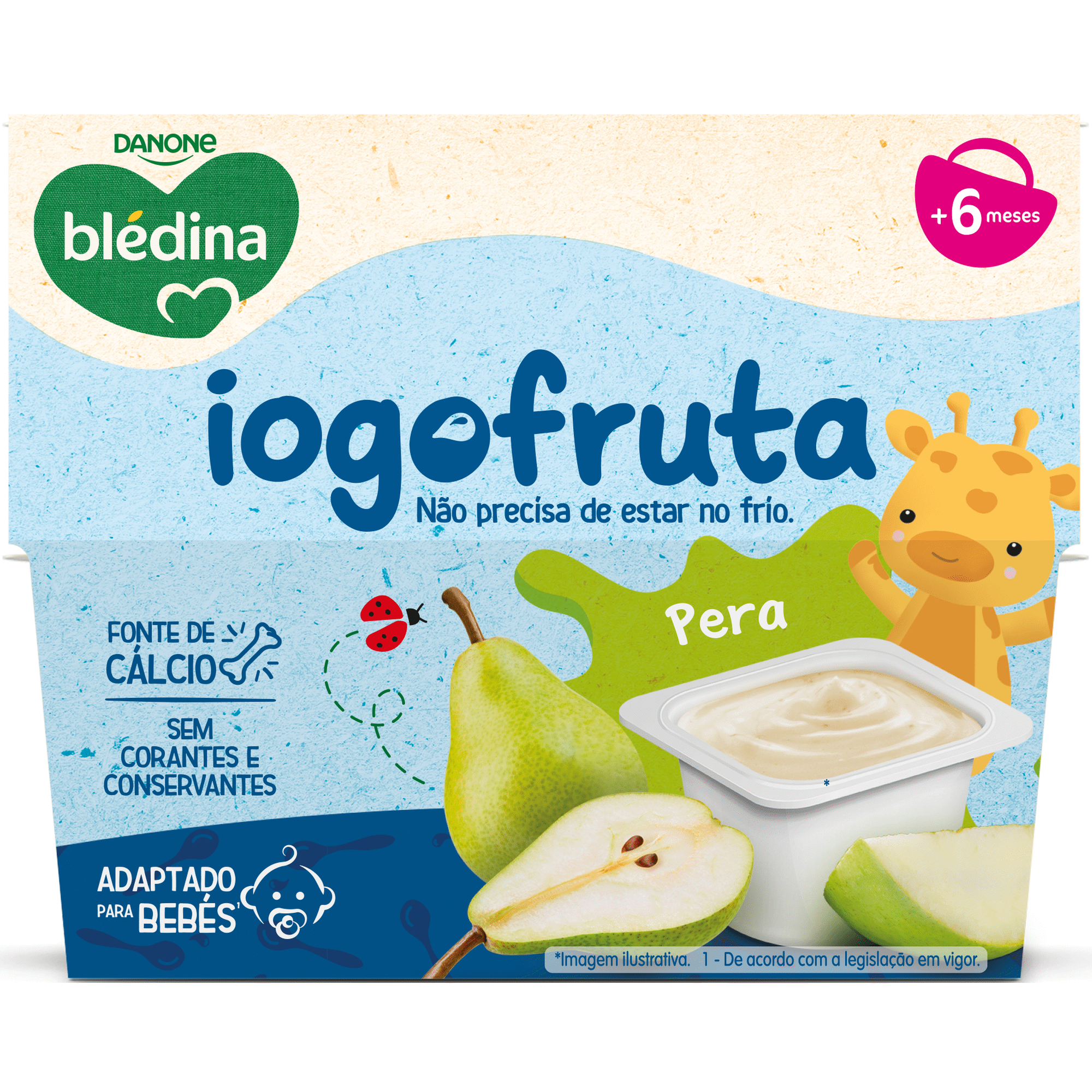 Iogofruta Pera +6M
