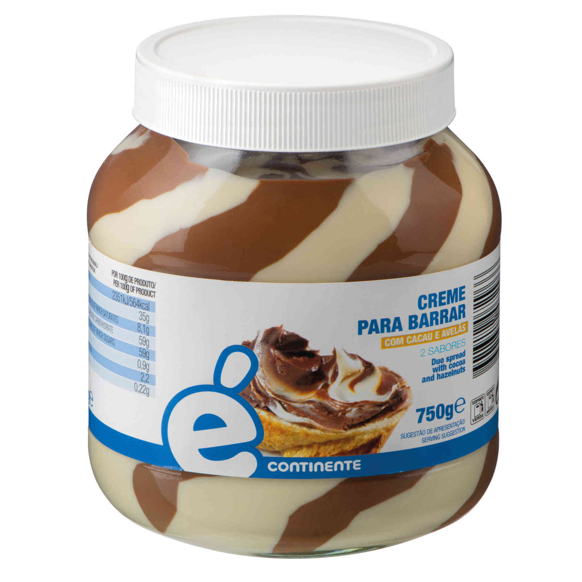 Creme para Barrar Cacau e Avelãs Creme para Barrar Cacau e Avelãs