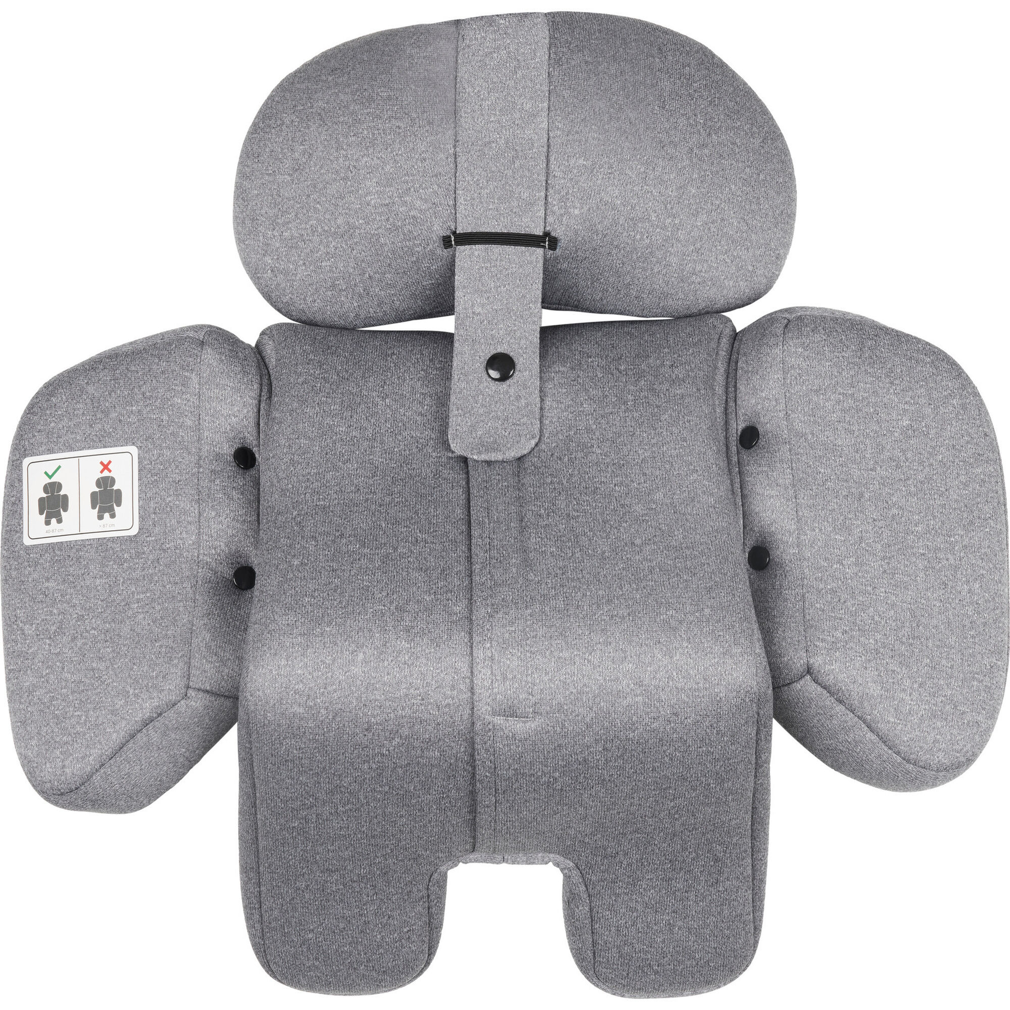 Cadeira Auto I-Size 40-150cm Isofix Rotativa Cinza Denver