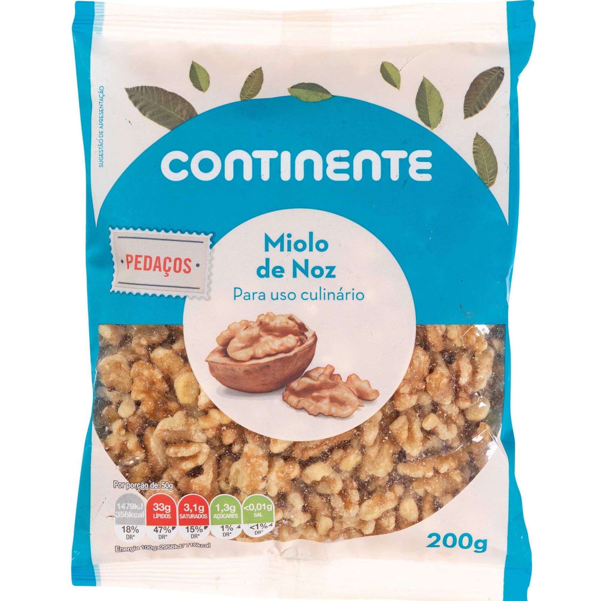 Miolo de Noz Pedaços