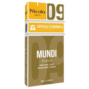 Cápsulas de Café Mundi Int 9 Nicola