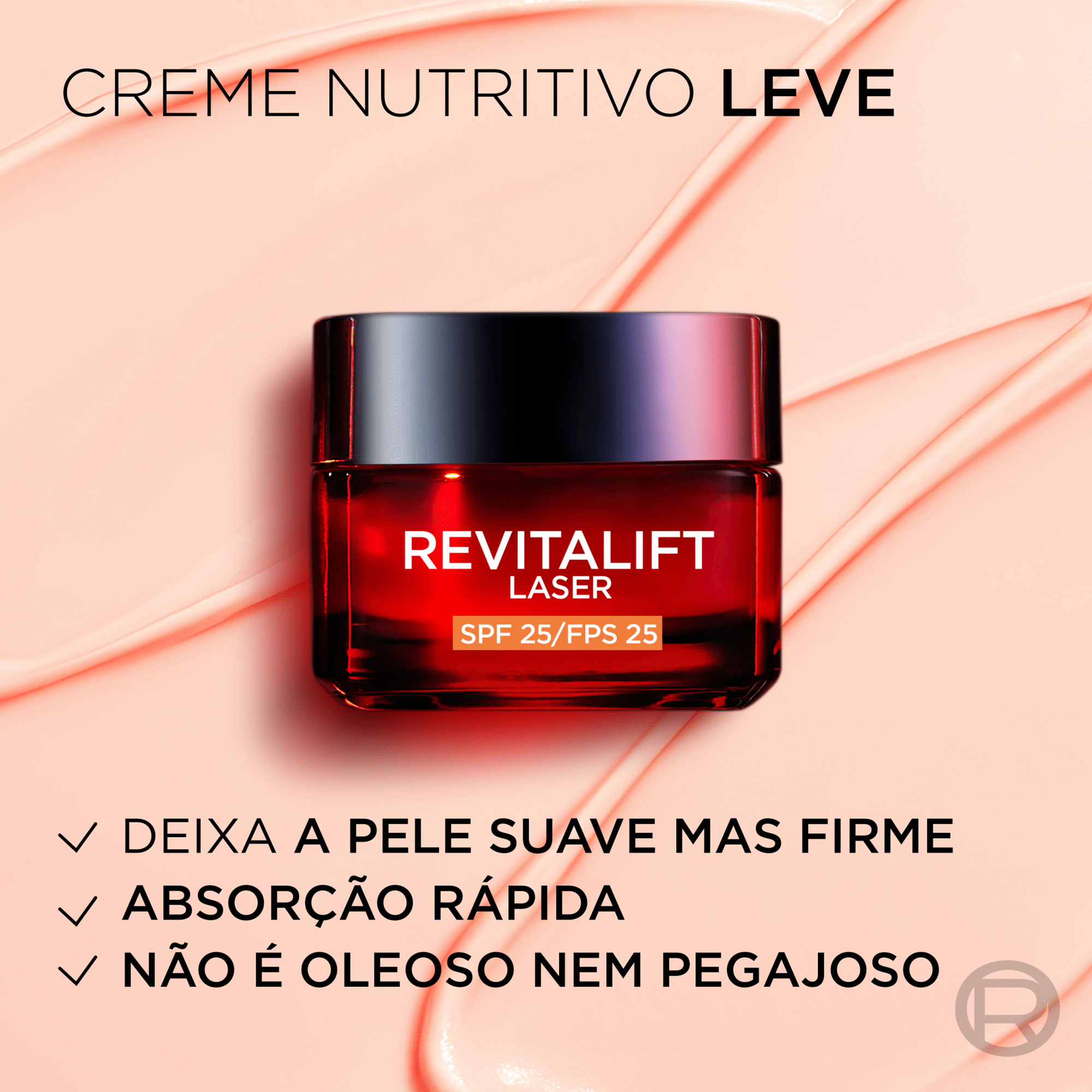 Creme de Rosto Dia Revitalift Laser FPS 25 40+ L'Or&eacute;al Paris