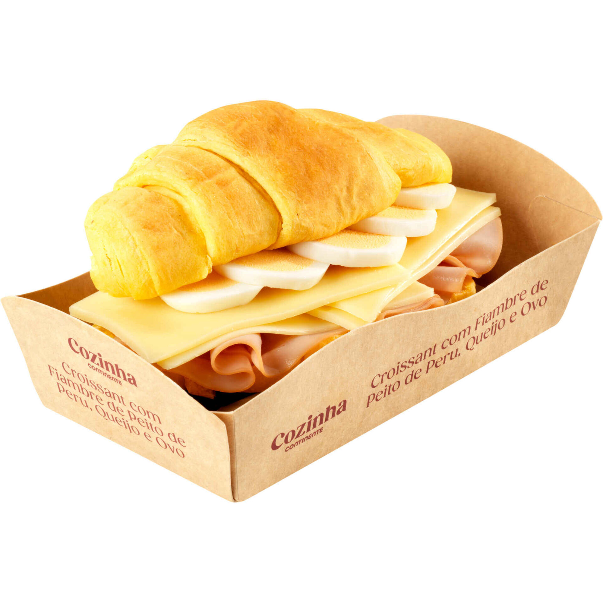 Croissant Misto Com Ovo Cozinha Continente