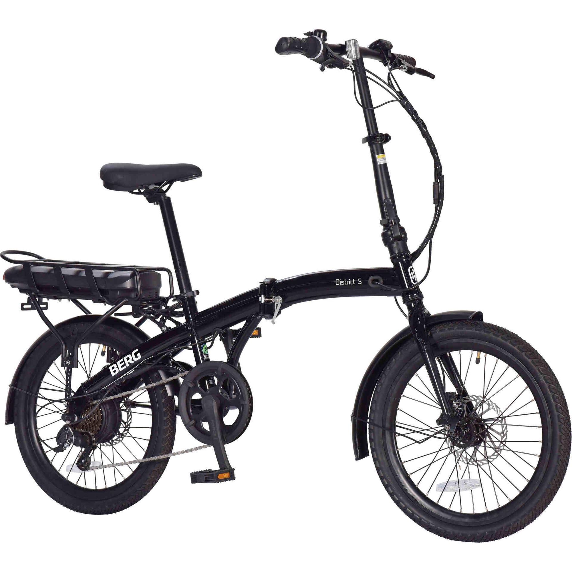 Bicicleta Elétrica Dobrável District S Roda 20'' 6V