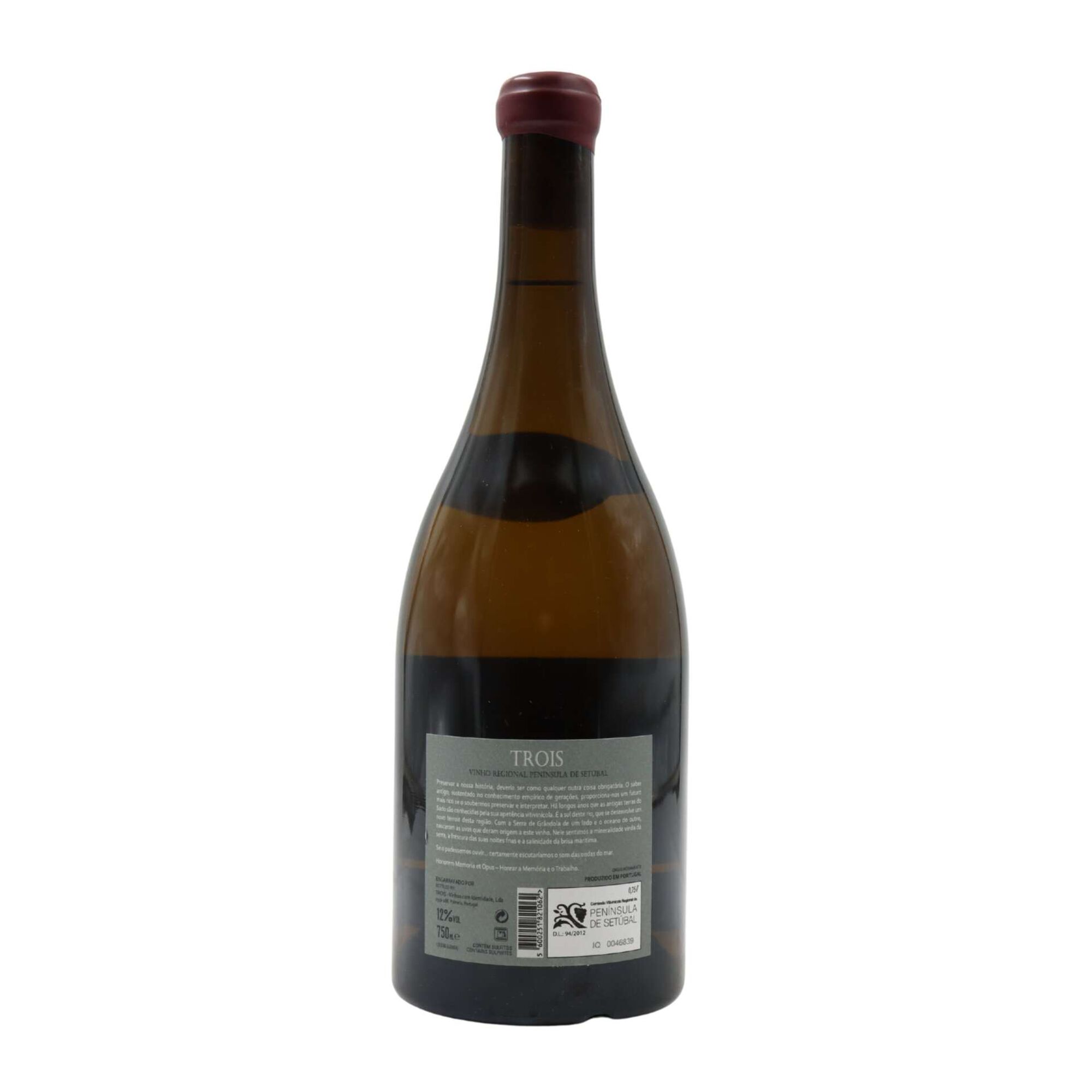 Trois Atl&acirc;ntico Pen&iacute;nsula De Set&uacute;bal Vinho Branco