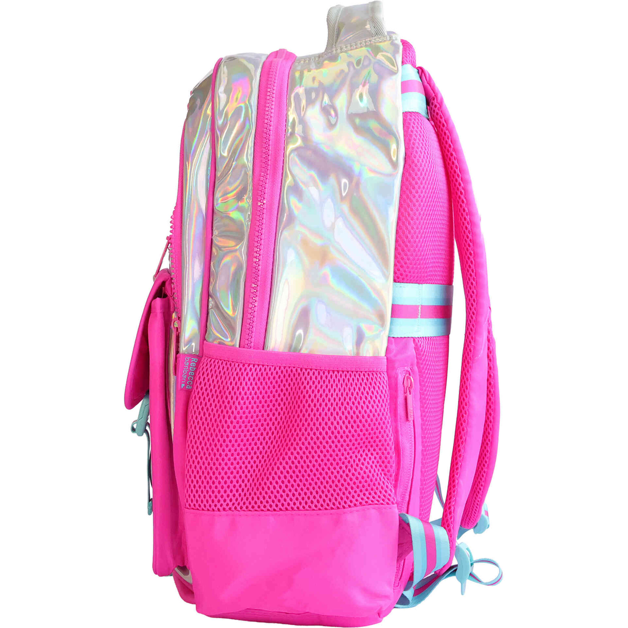 Mochila Rosa Holo Rebecca Bonbon