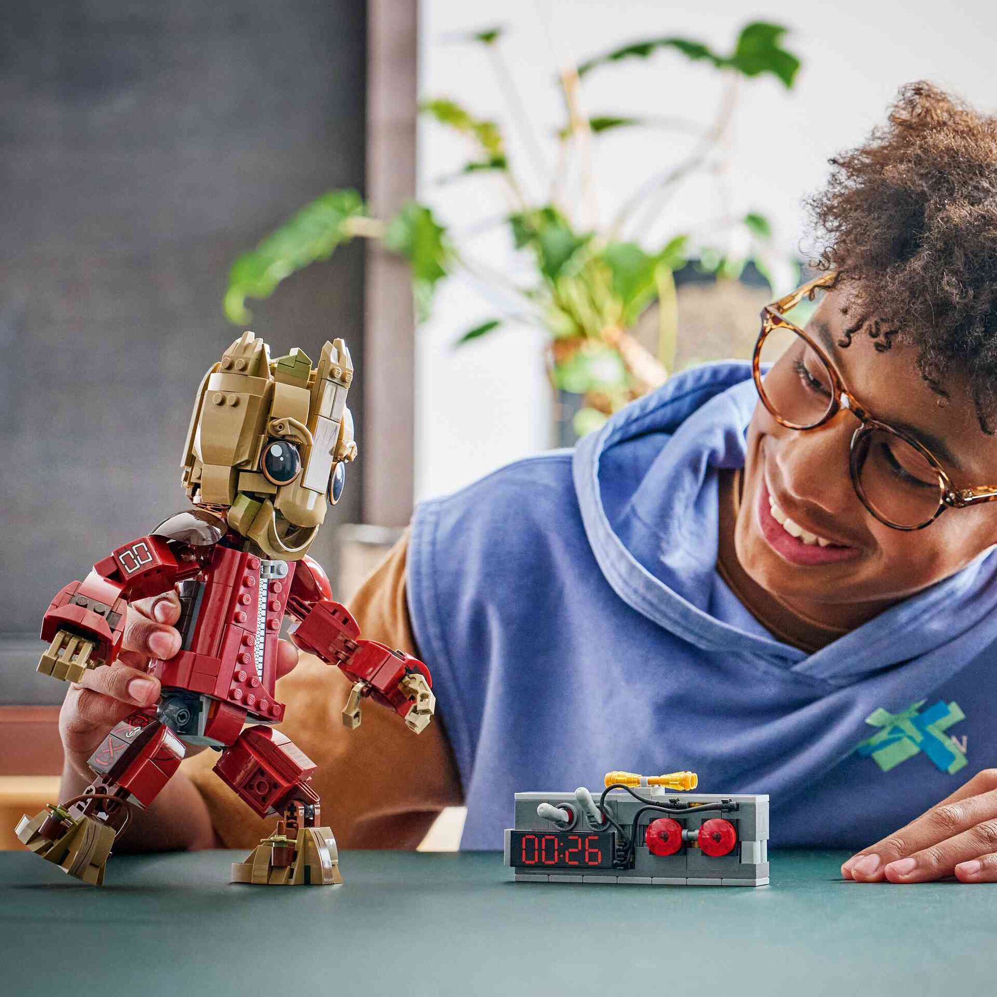 LEGO Marvel - Groot com Macac&atilde;o dos Ravager - 76341