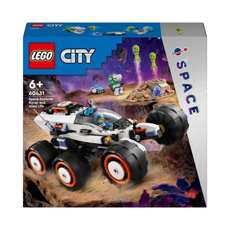 LEGO City - Carro de Exploração Espacial e Vida Extraterrestre - 60431