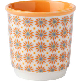 Copo Café 98ml All Over Branco Warm Boho