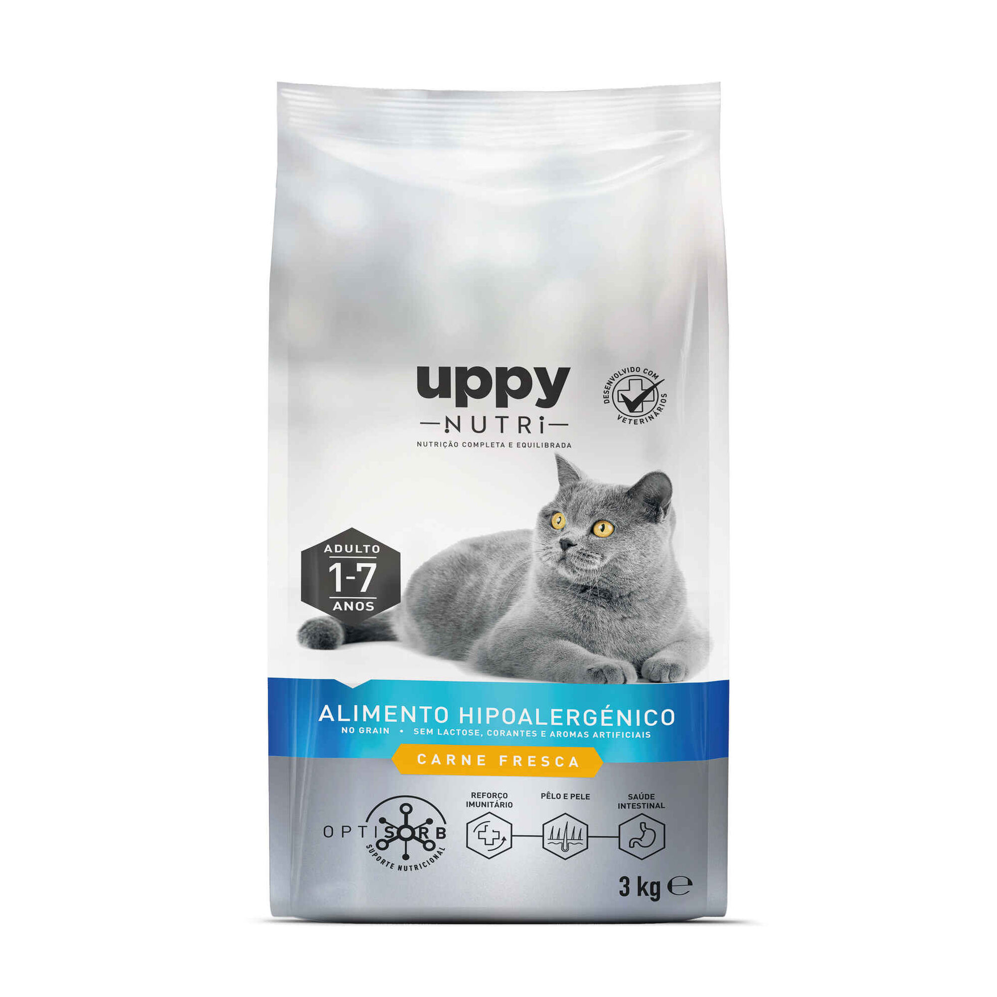 Ração para Gato Adulto Nutri Sem Cereais Frango