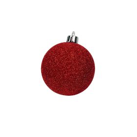 Conjunto 6 Bolas 6cm Vermelhas