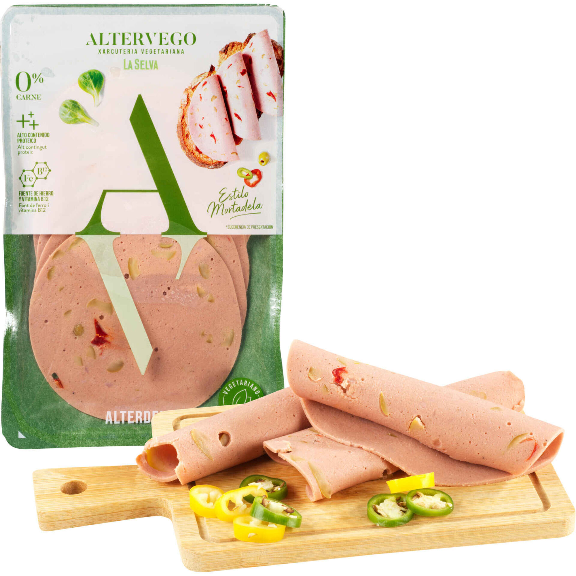 Fatias Vegetais Estilo Mortadela AlterVego