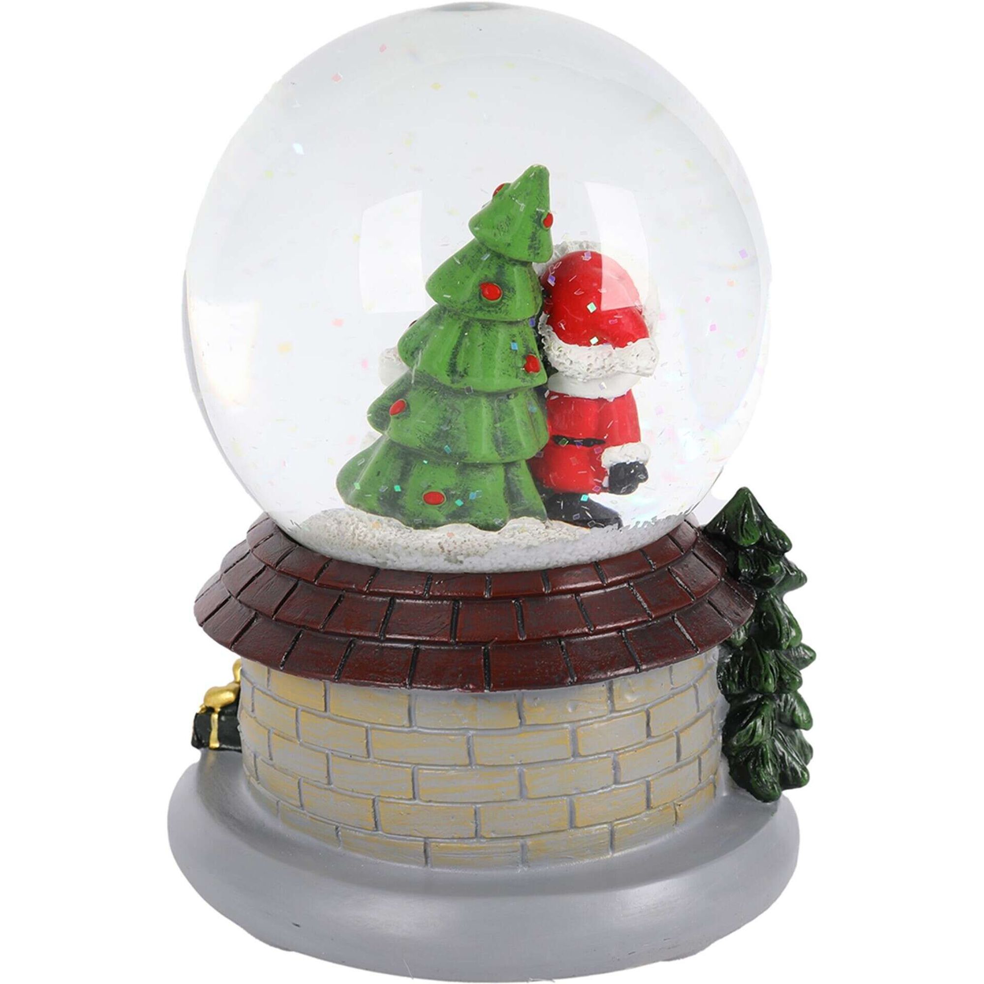 Globo Pai Natal 16cm com Música