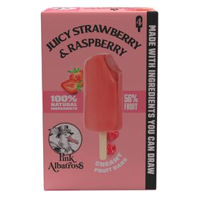 Gelado Morango e Framboesa