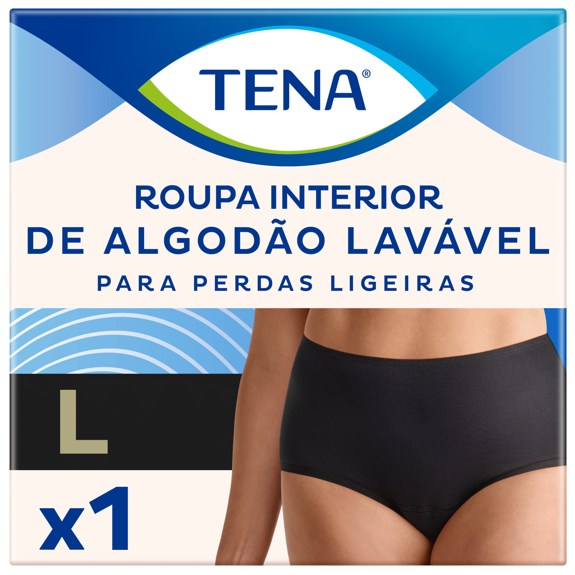 Cuecas Incontin&ecirc;ncia Lav&aacute;vel Silhouette L Tena