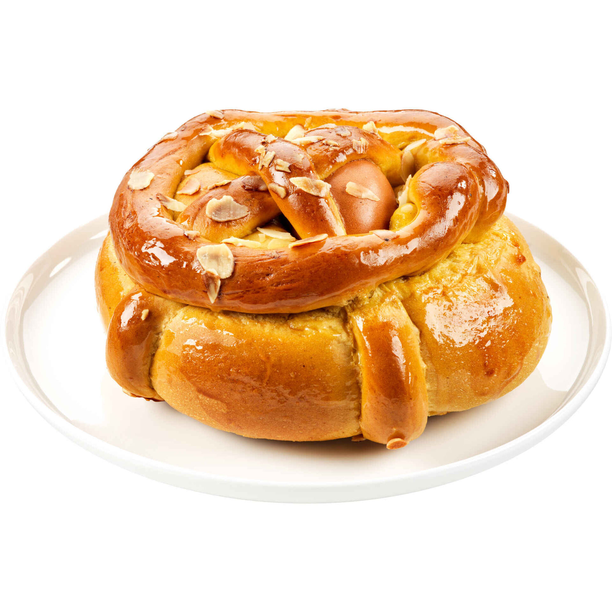 Folar de P&aacute;scoa com Ovo Pastelaria Aloma