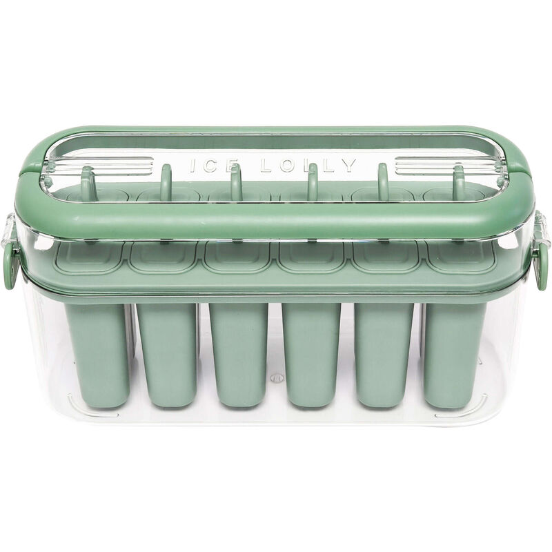 Molde 6 Gelados Verde Kasa