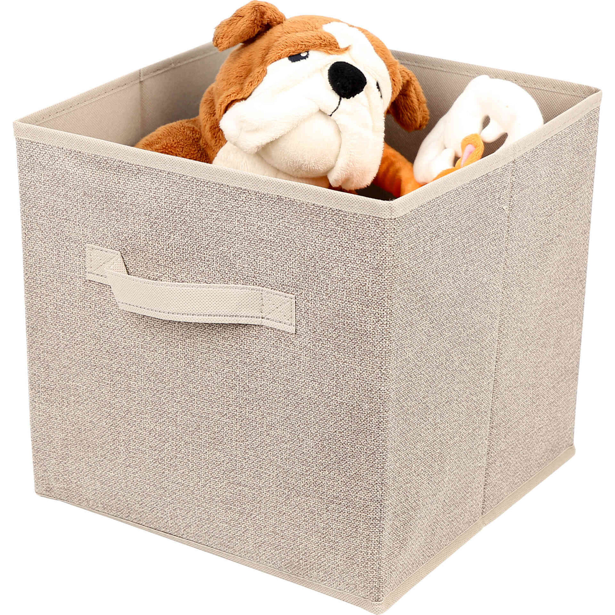 Caixa Arrumação 15,6L Bege