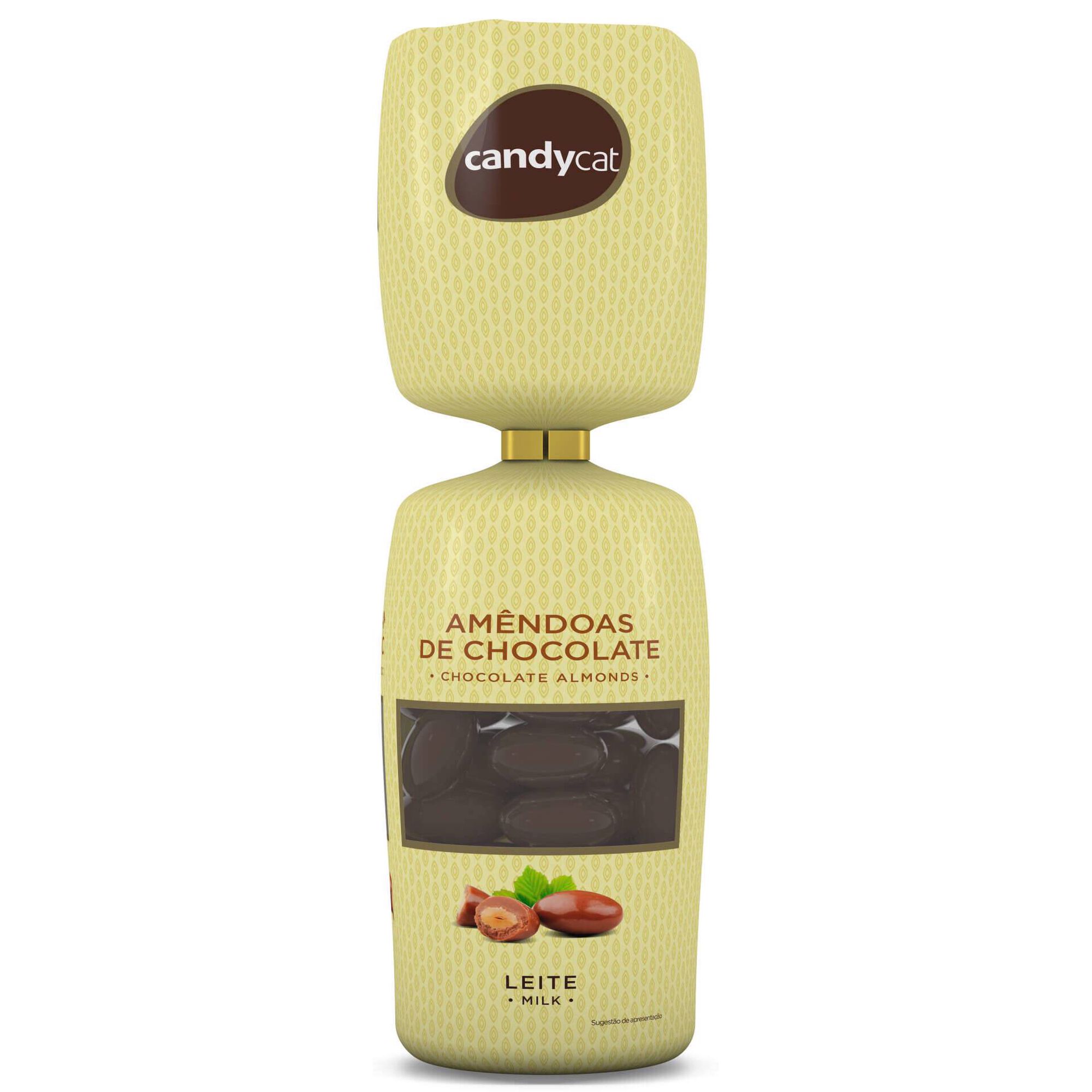 Am&ecirc;ndoas Chocolate de Leite Candycat