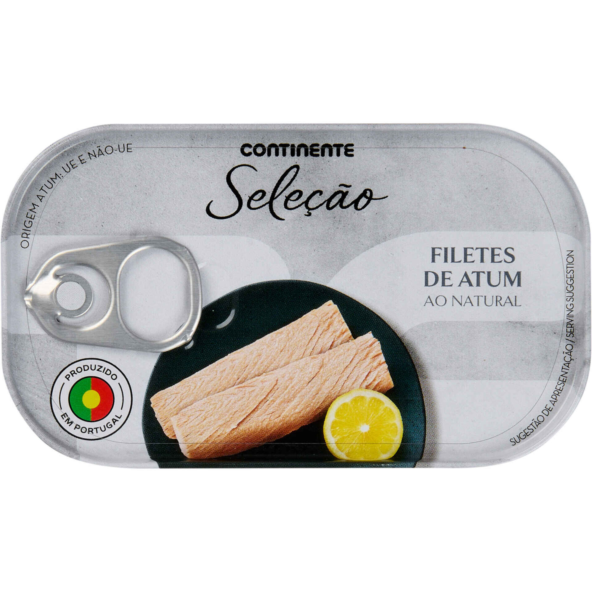 Filete de Atum ao Natural Continente Sele&ccedil;&atilde;o
