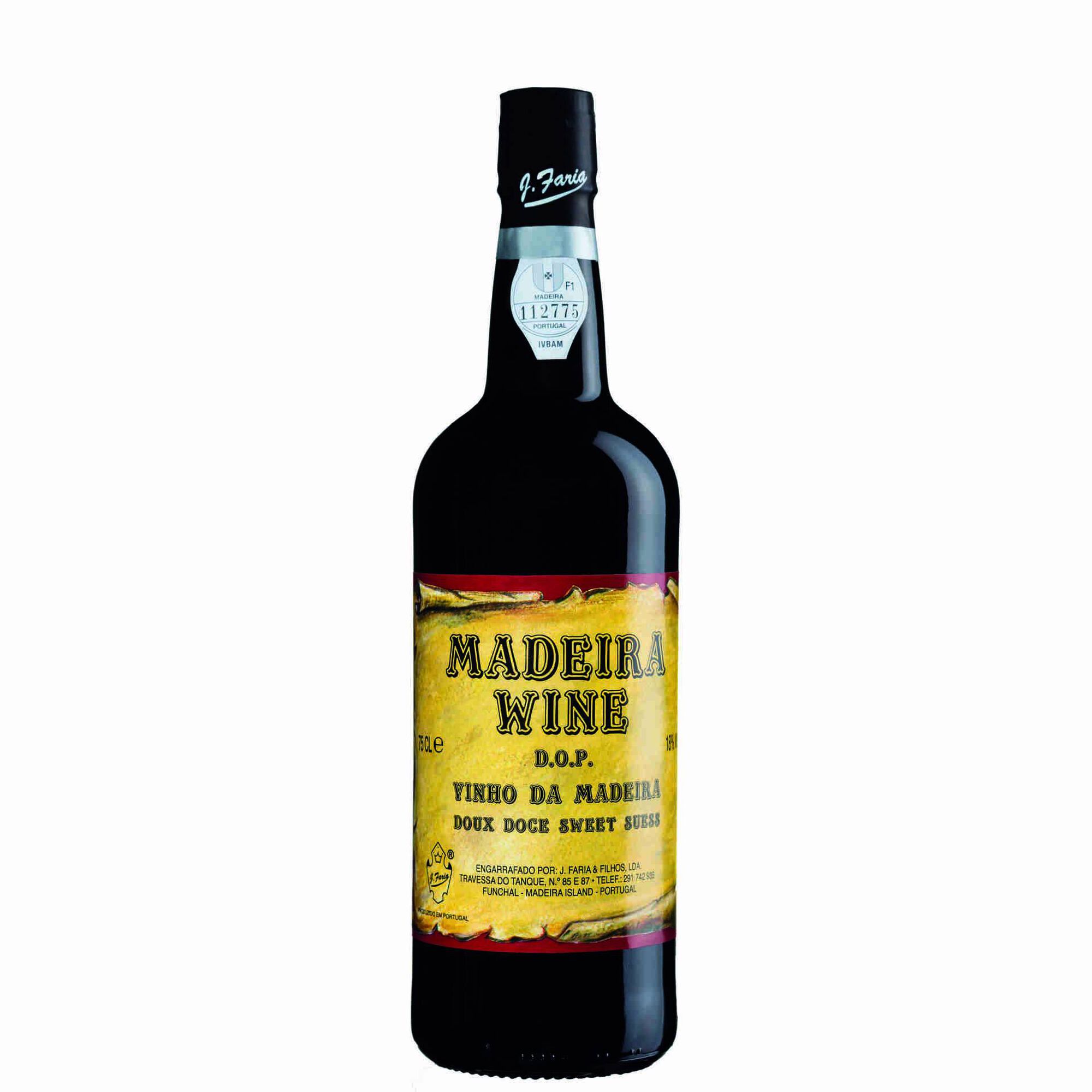 Vinho da Madeira J. Faria & Filhos Doce Vinho da Madeira J. Faria & Filhos Doce