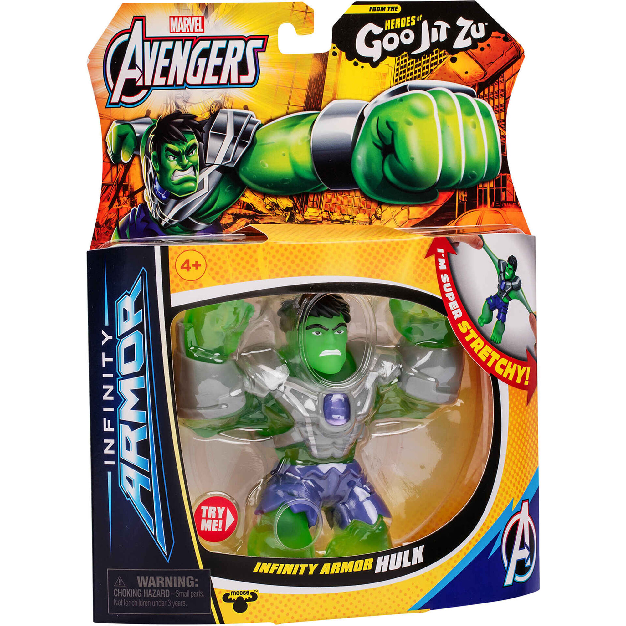 Goo Jit Zu - Figuras Marvel Infinity Armour