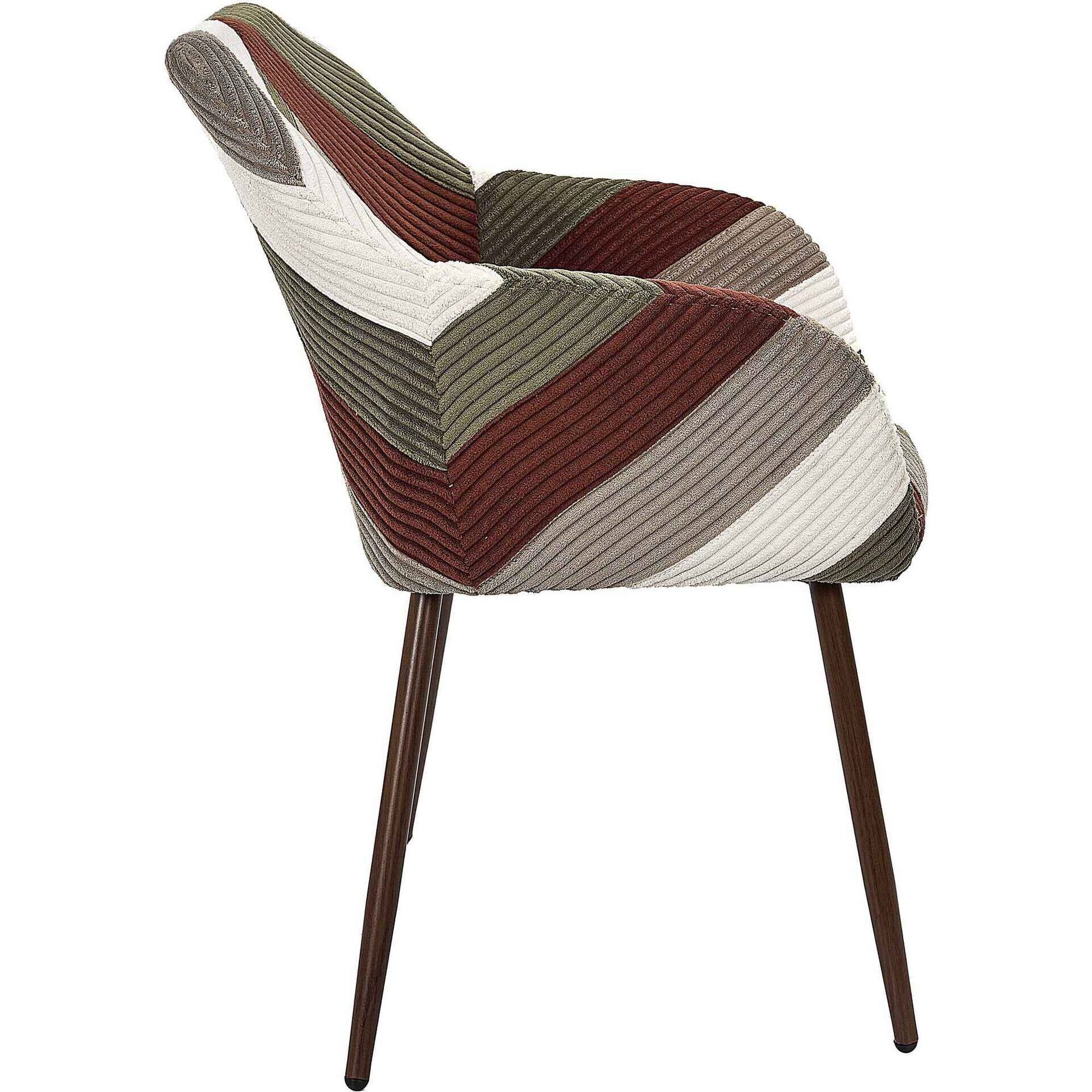Conjunto de 2 Poltronas Estofadas Patchwork Scott