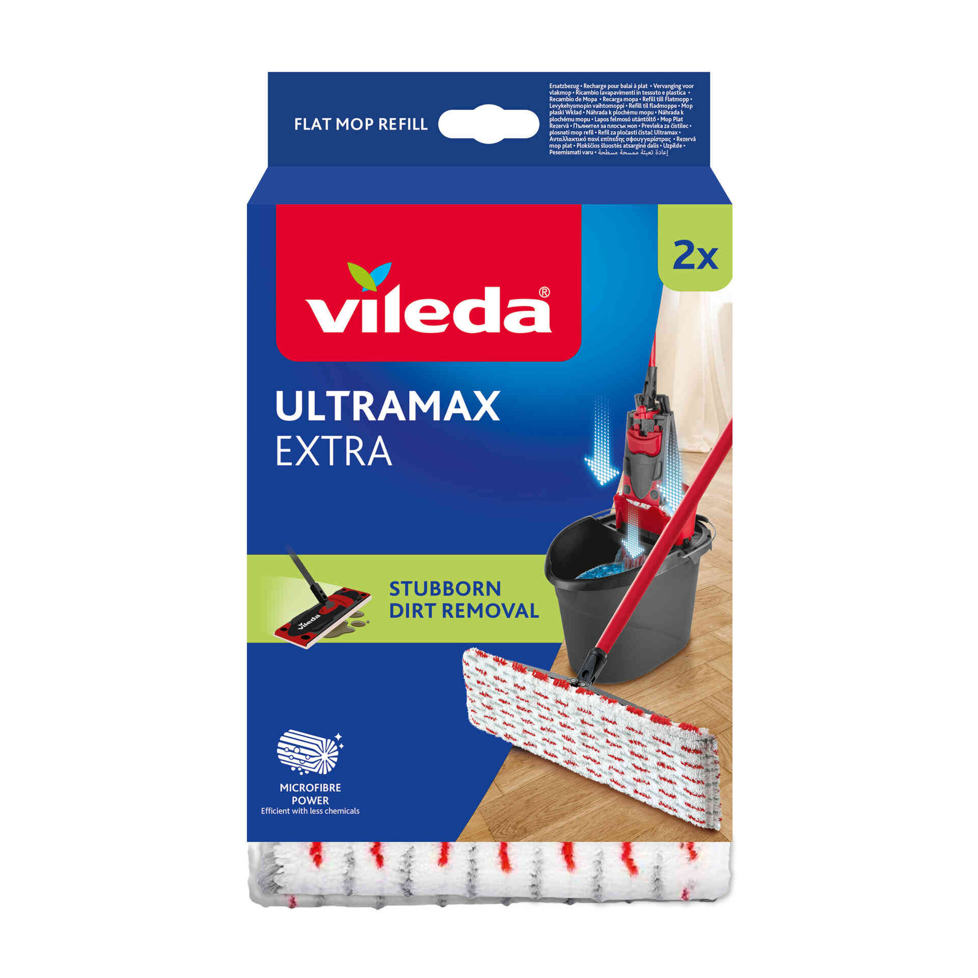 Recarga Mopa Microfibra Sistema Ultramax Vileda