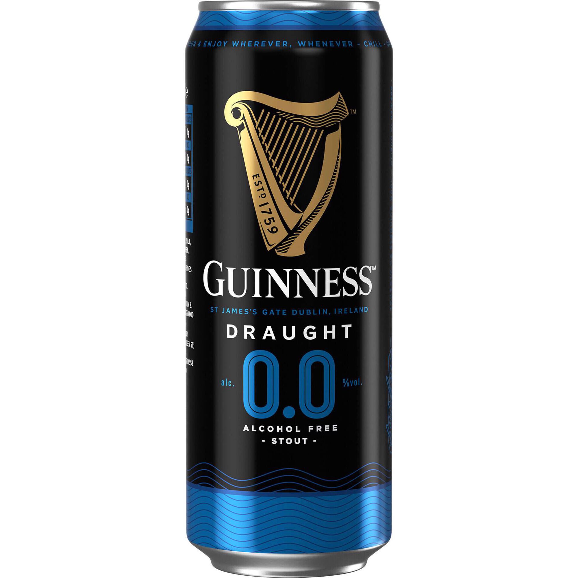 Cerveja em Lata sem &Aacute;lcool Guinness